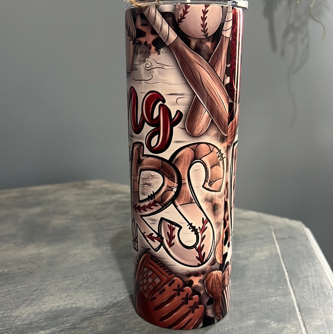 Raising Ballers Baseball Tumbler