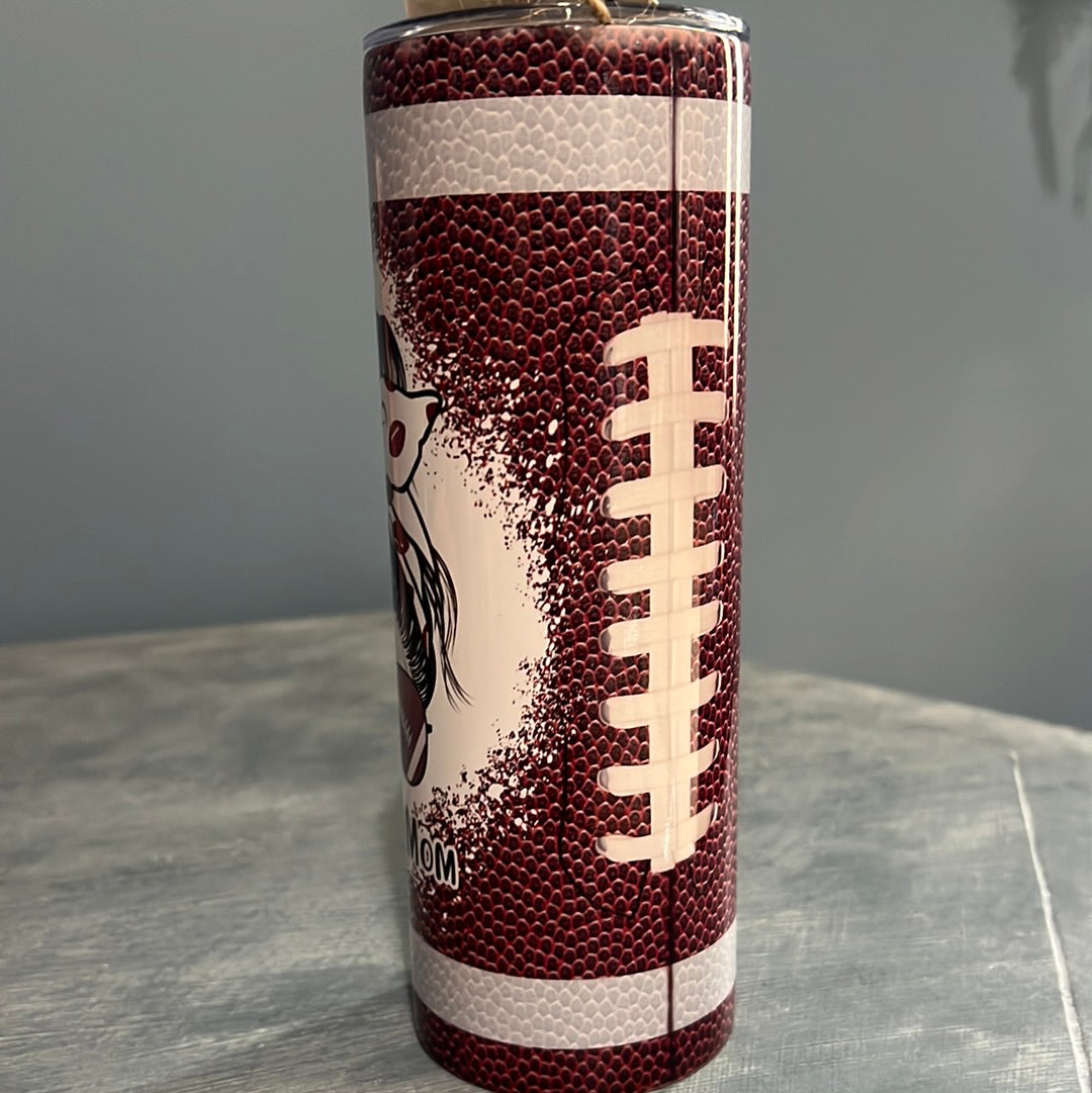 Football Mom Tumbler