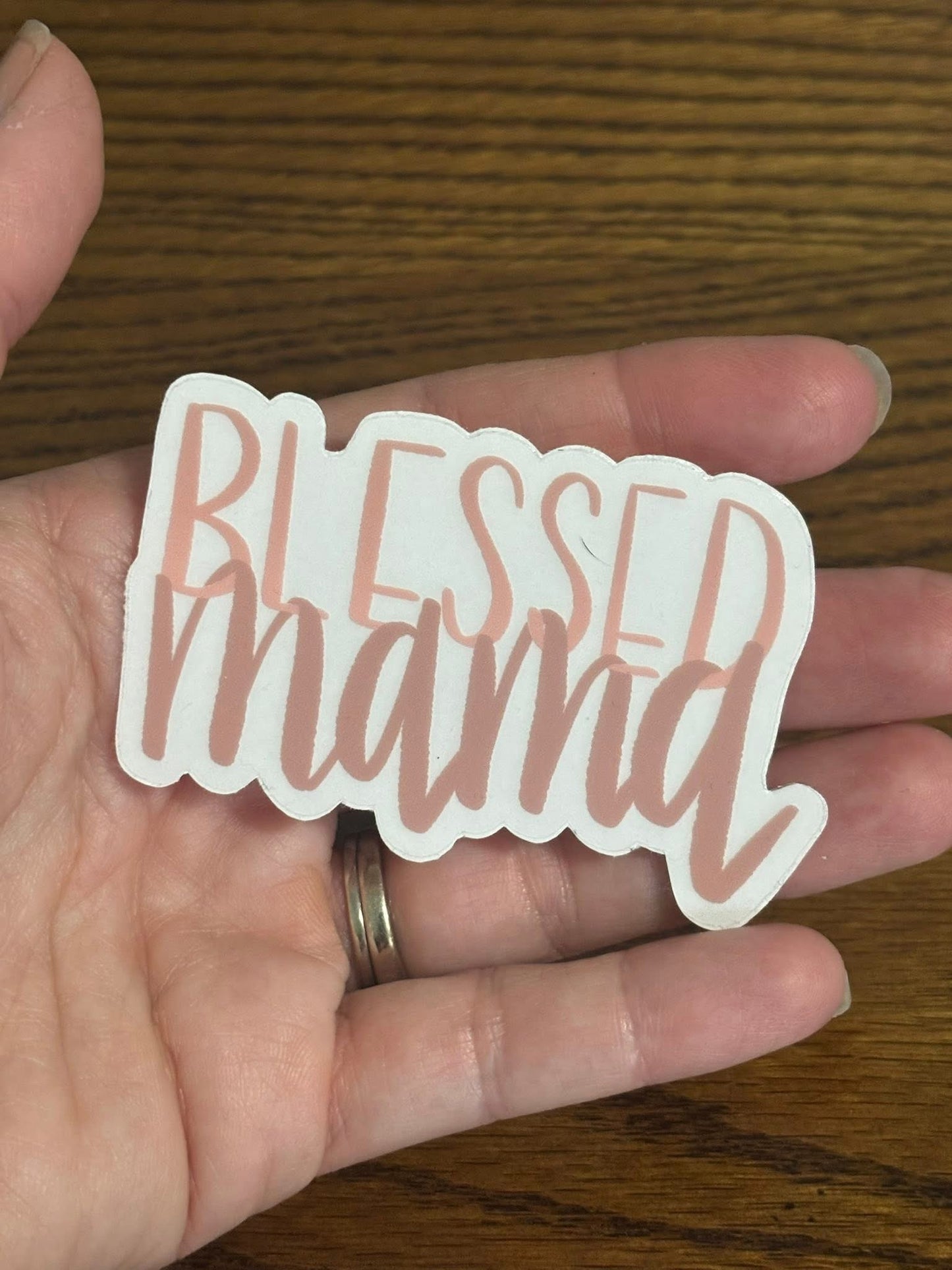 Blessed Mama Sticker
