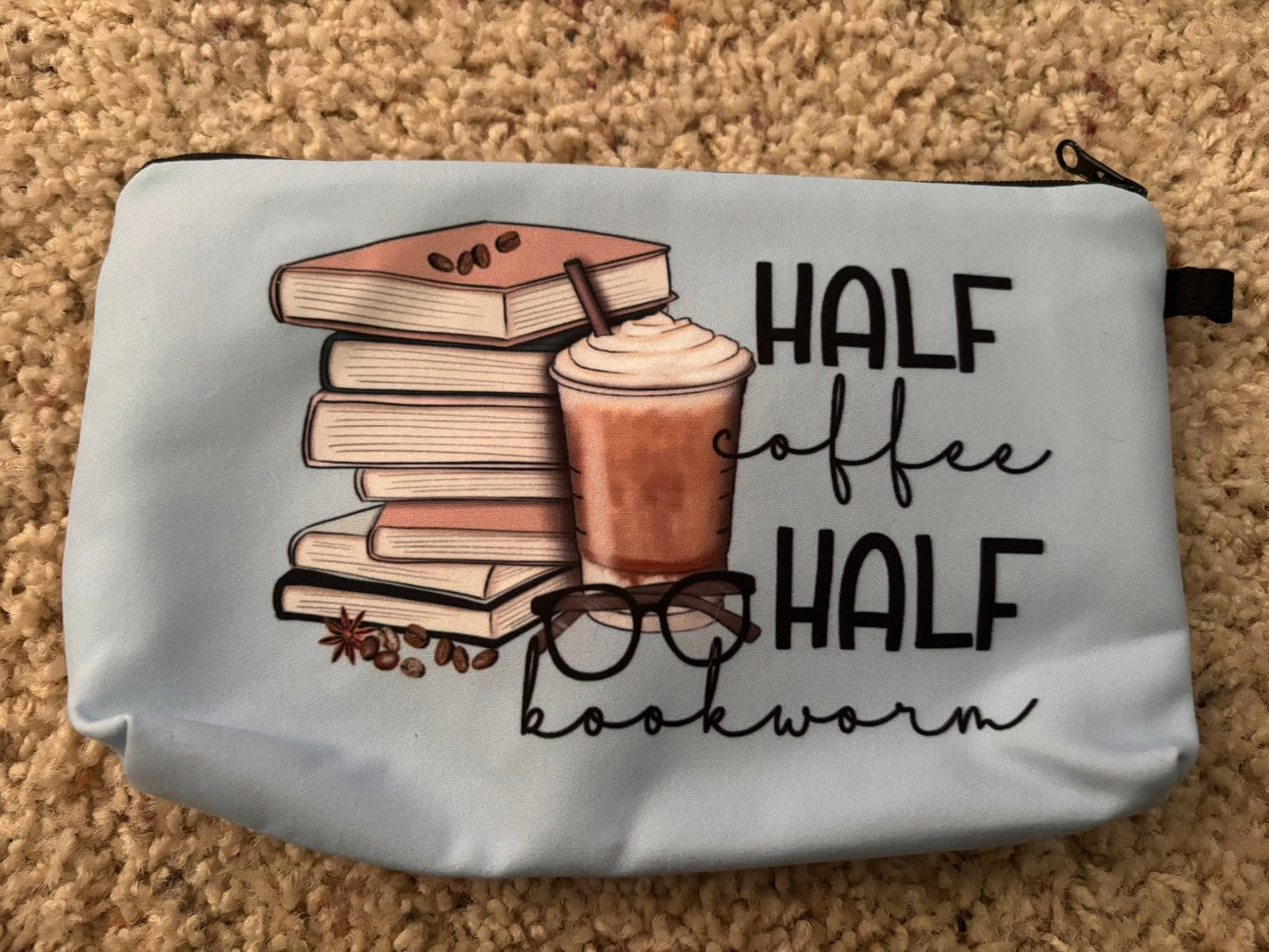 Coffee & Books Pouch