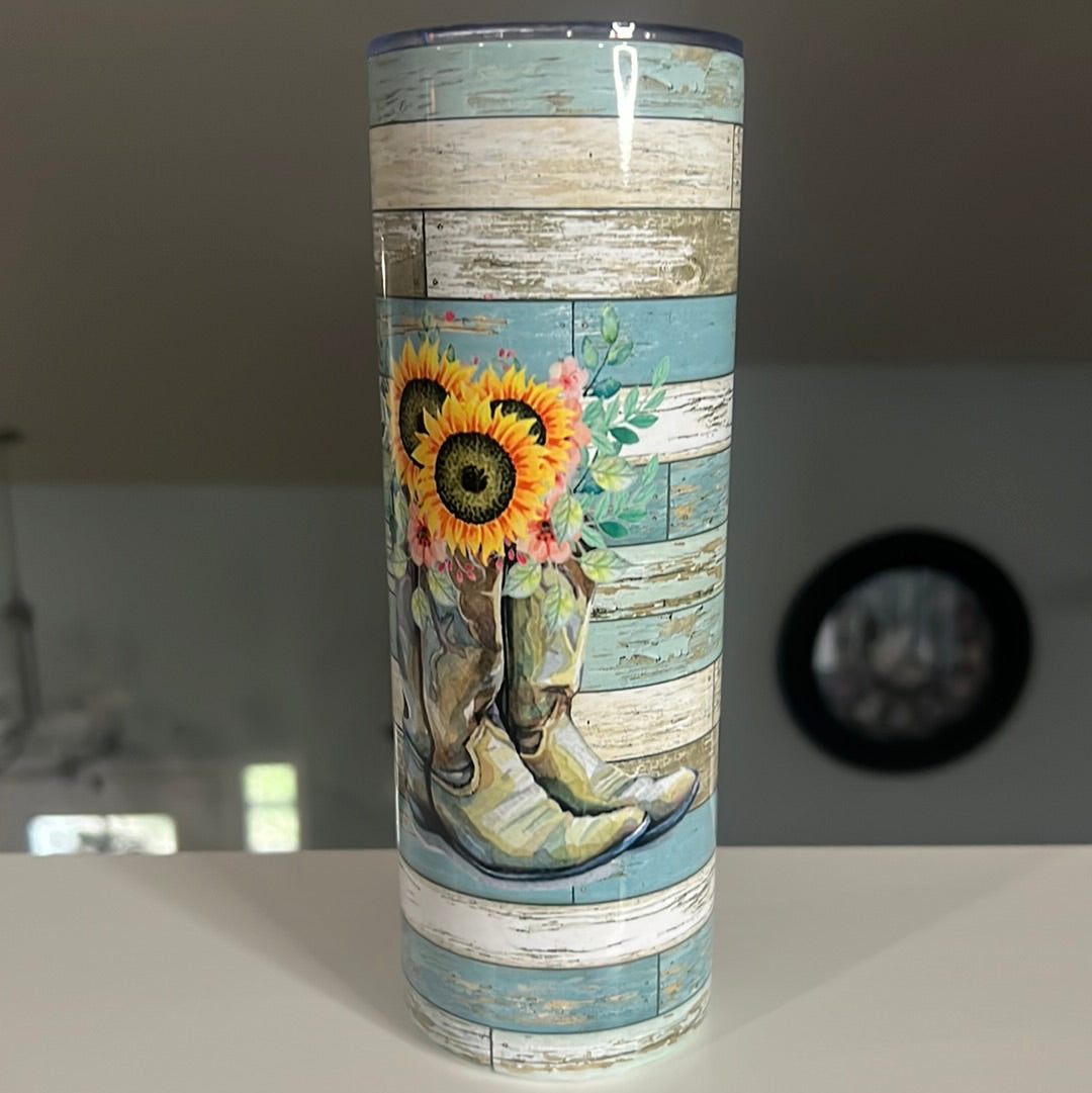 Boots Dirty, Soul Clean Tumbler