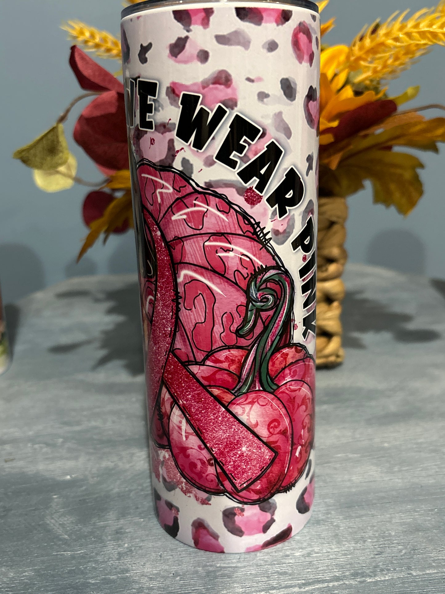 In October we wear Pink Tumbler