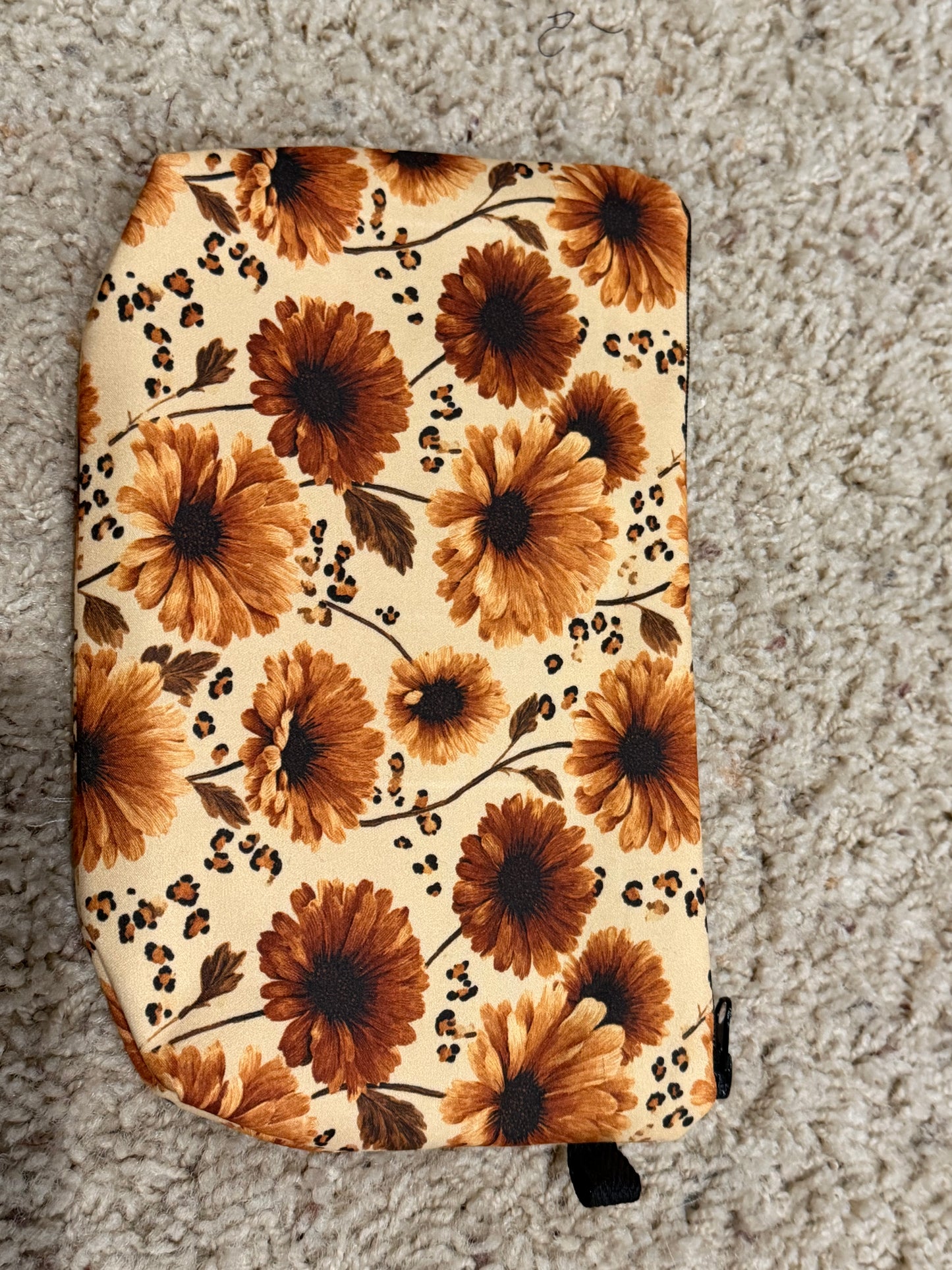 Floral Animal Print Pouch