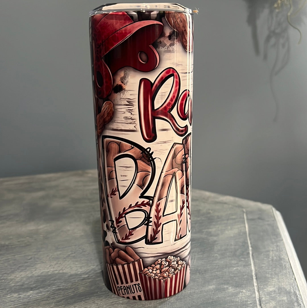 Raising Ballers Baseball Tumbler