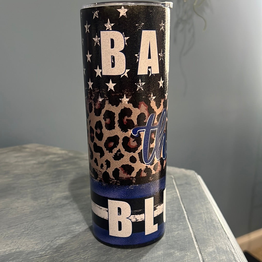 Back the Blue Tumbler