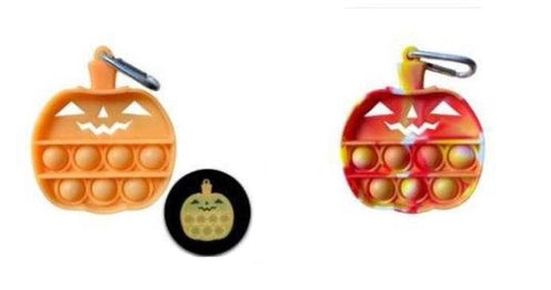 Pumpkin Pop It Keychain