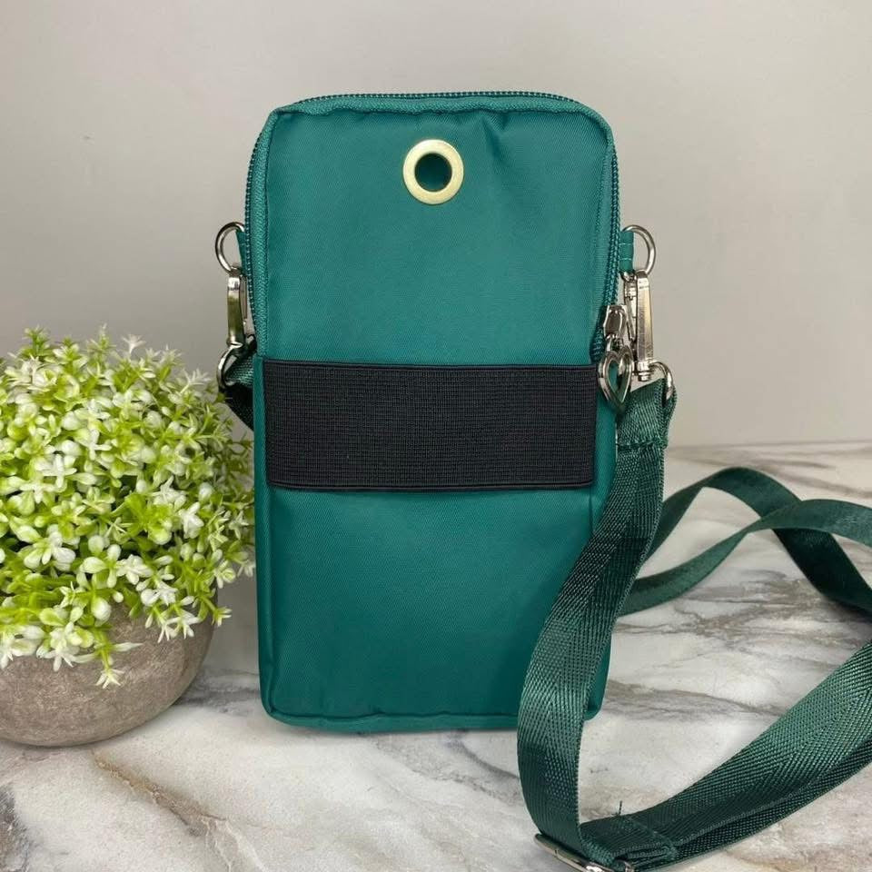 Green Phone Crossbody