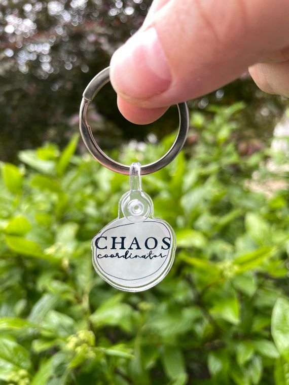 Chaos Coordinator Acrylic Keychain